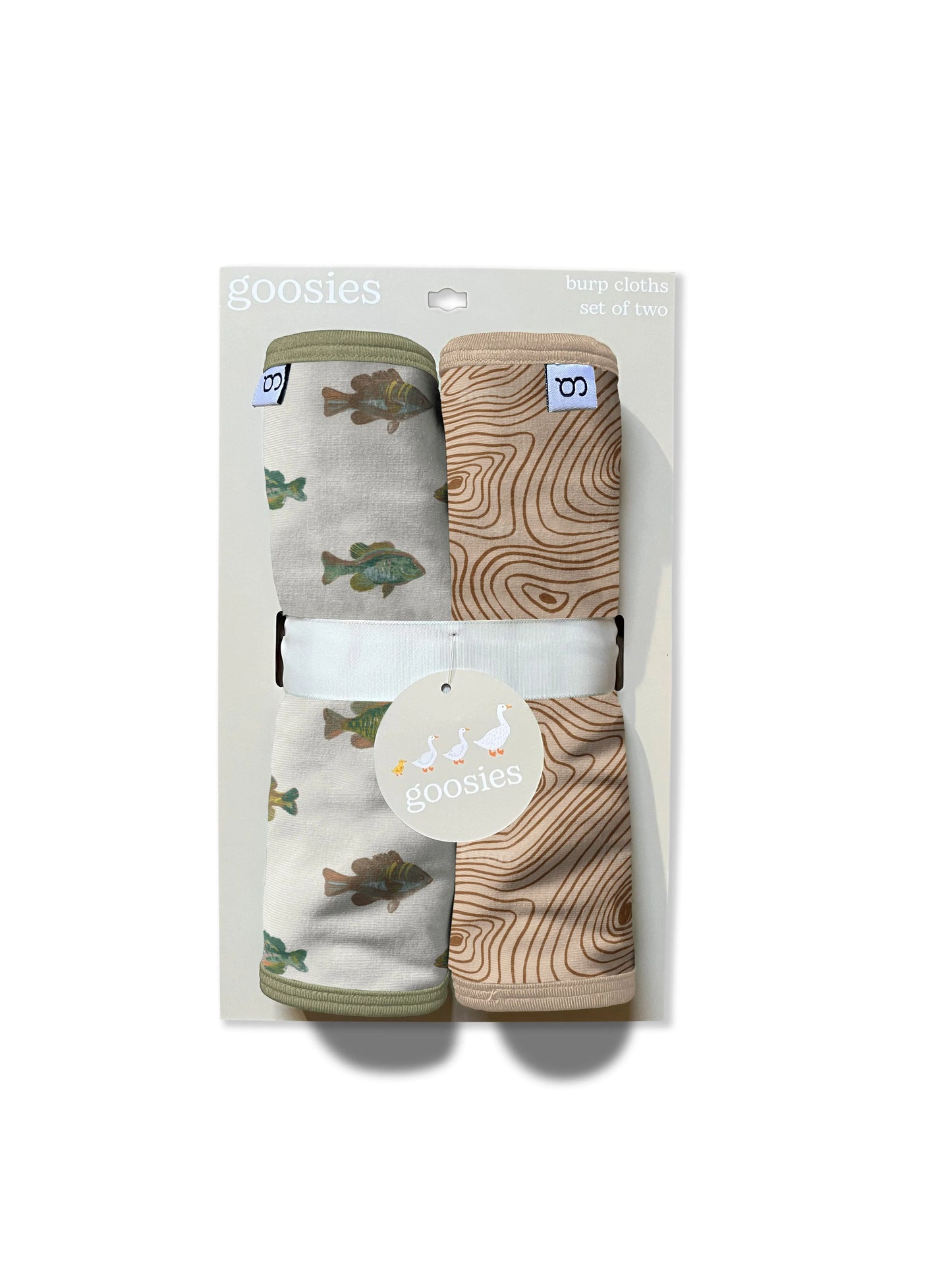 Burp Cloth Set- Lake Fish