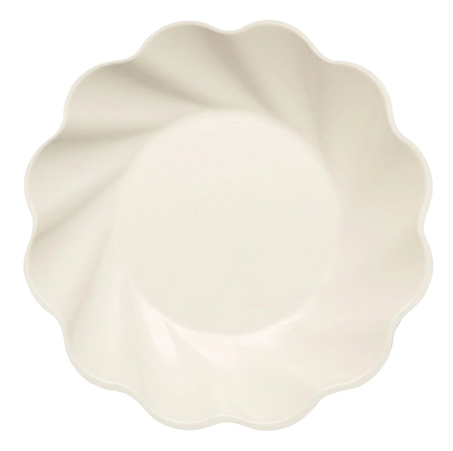 Simply Eco Salad Plate- Cream/8pkg