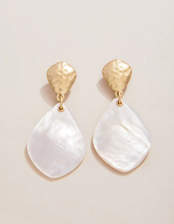 Enclave Earrings Mother of Pearl