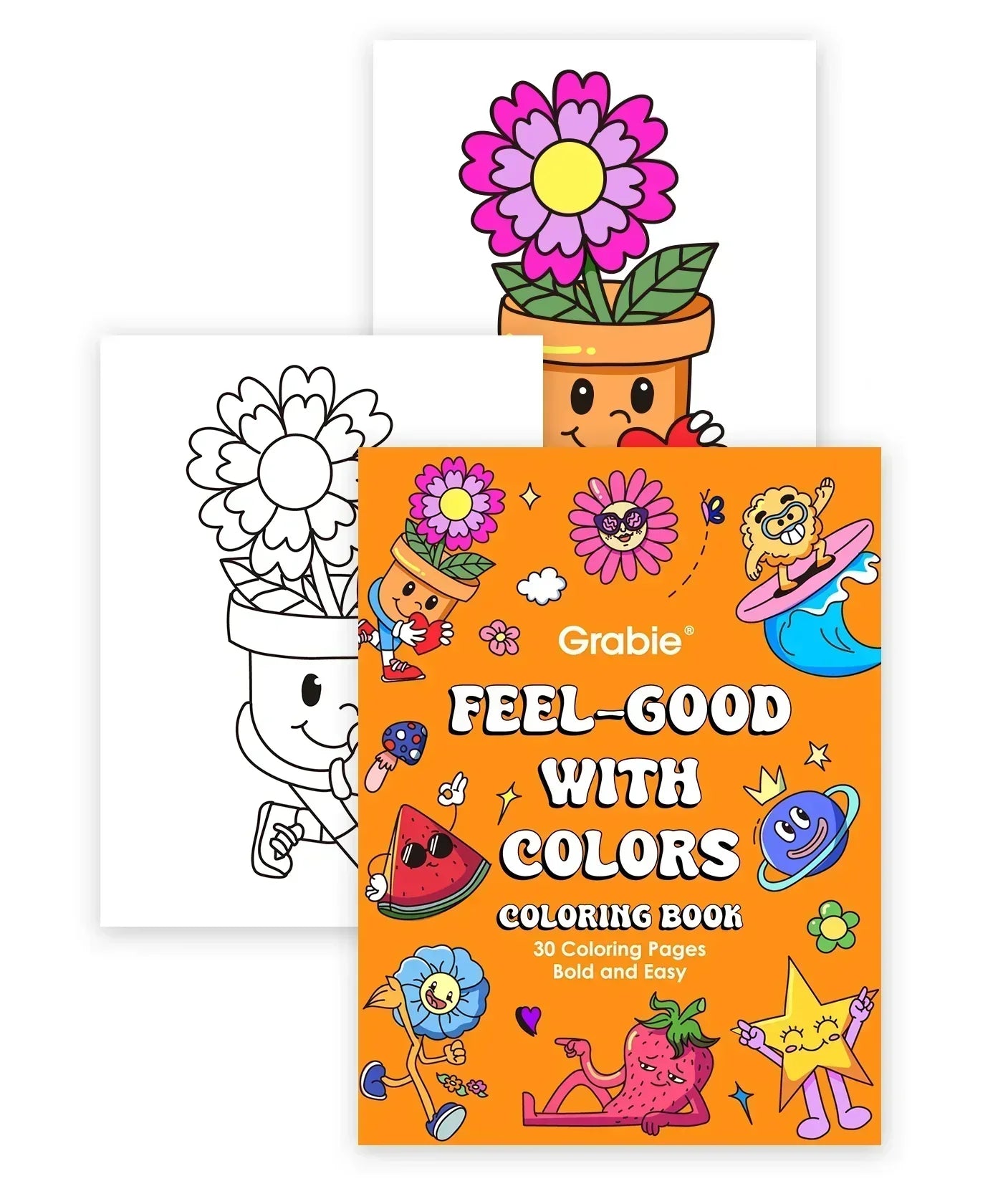 Feel-Good with Colors Coloring Book
