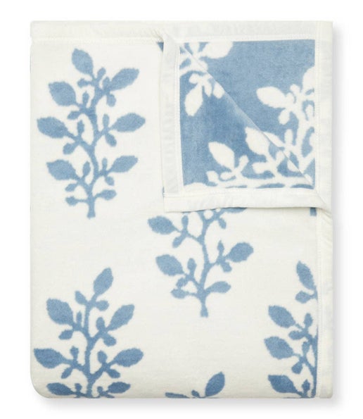 Garden Gate Blue Blanket: Original
