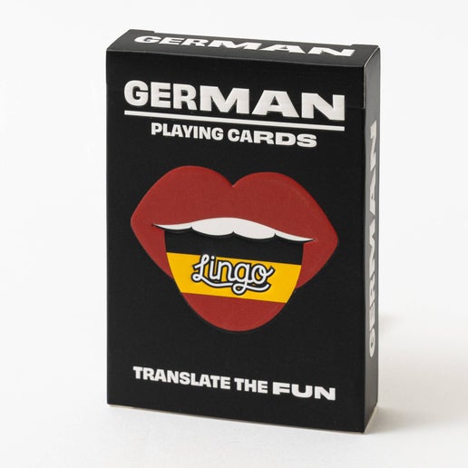 German Travel Playing Cards