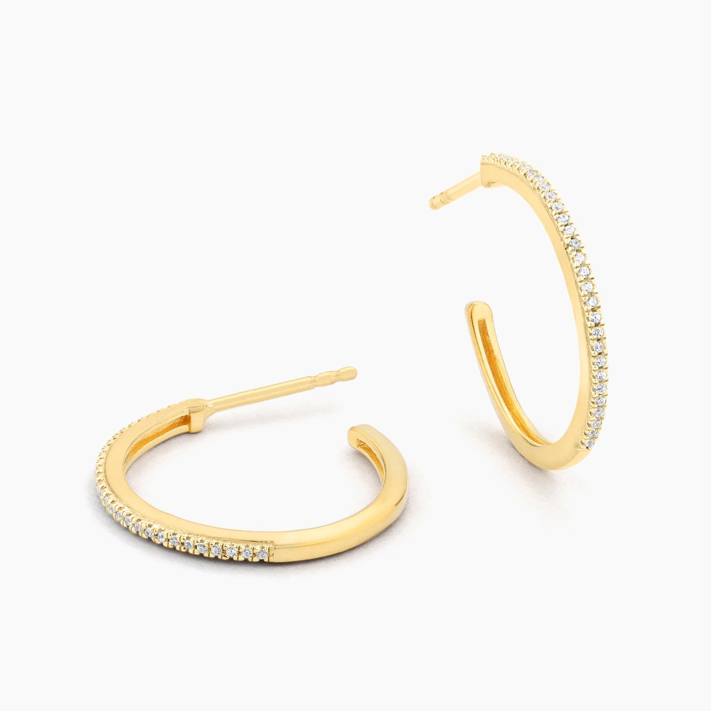 Waterproof Gold A Hoop Thing Small Hoop Earrings