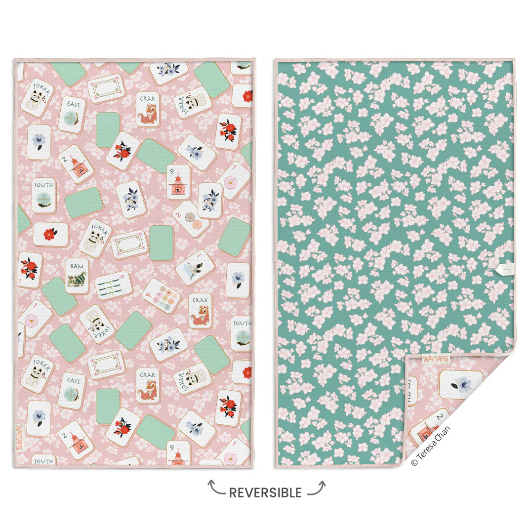 Mahjong Microfiber Towel