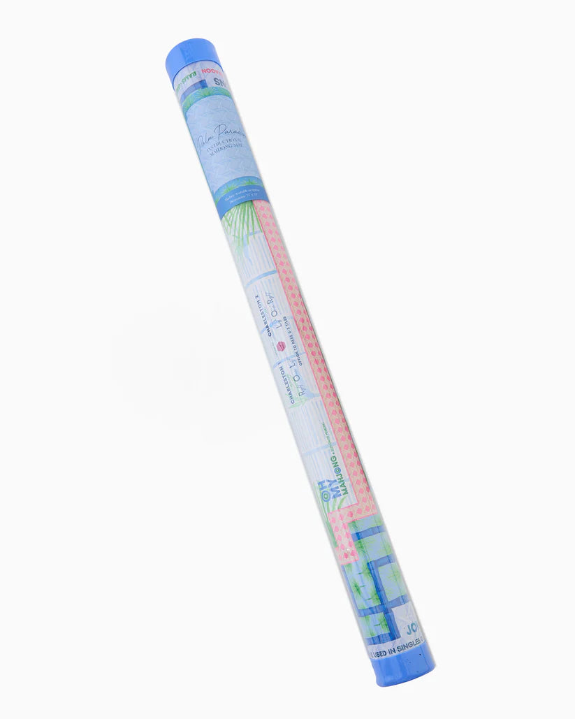 Palm Paradise Mahjong Mat In Tube