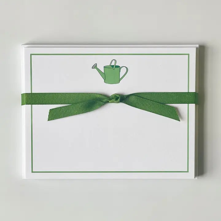 Watering Can Flat Note Card