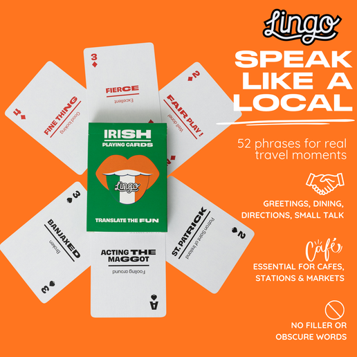 Irish Lingo Playing Cards