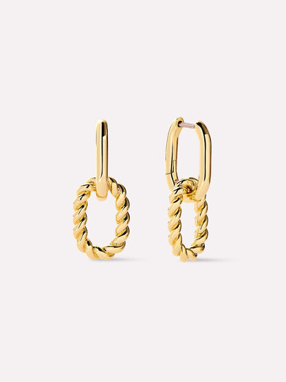 Ash Double Hoop Earrings