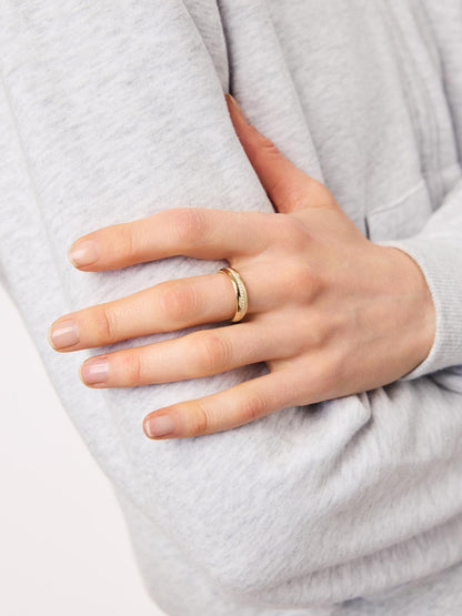 Thatcher Gold Band Ring