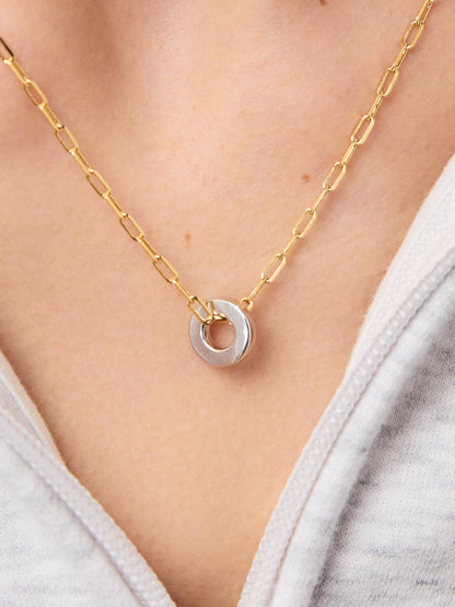 Jasper Pendant Necklace