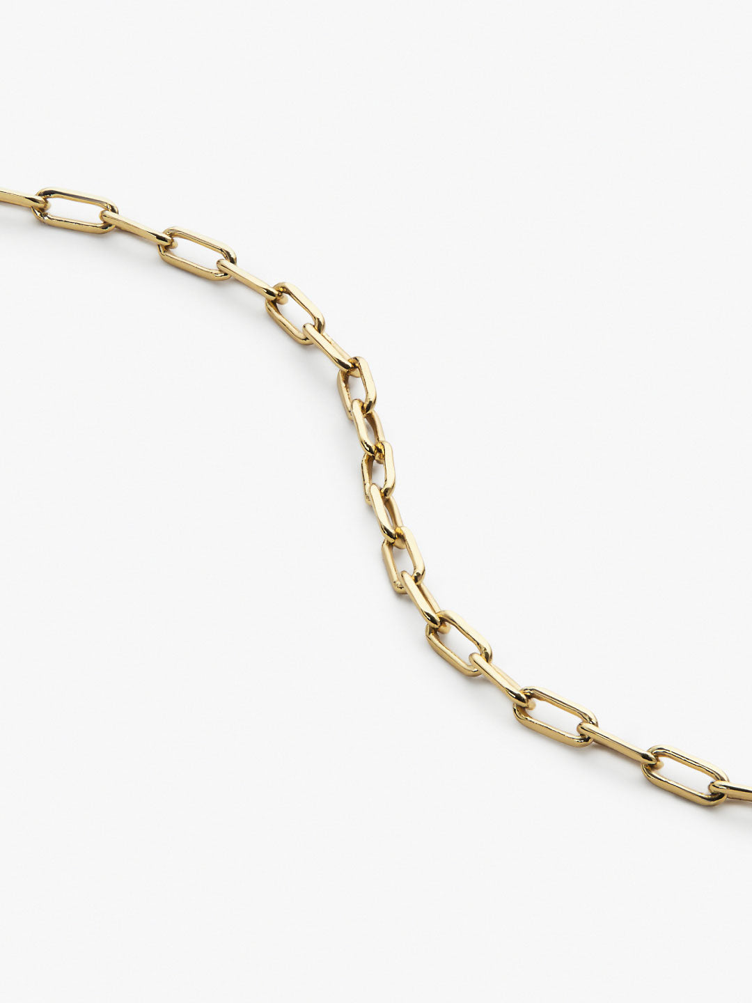 Poetry Slim Link Chain Bracelet