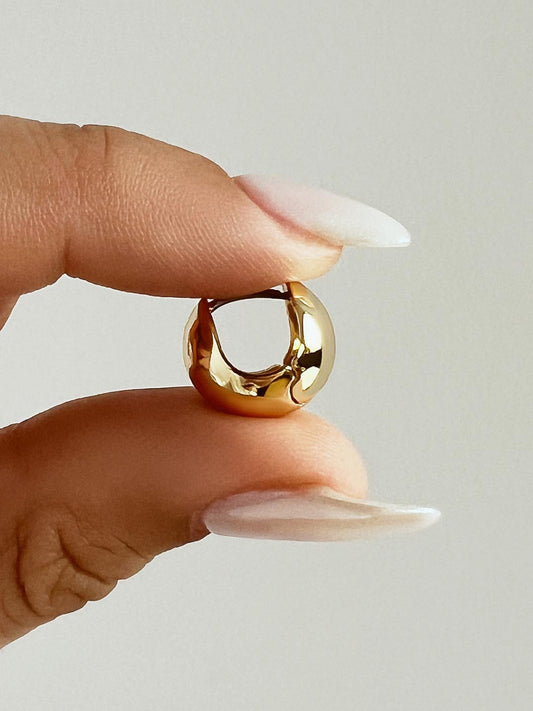 Abby Gold Hoop Earrings