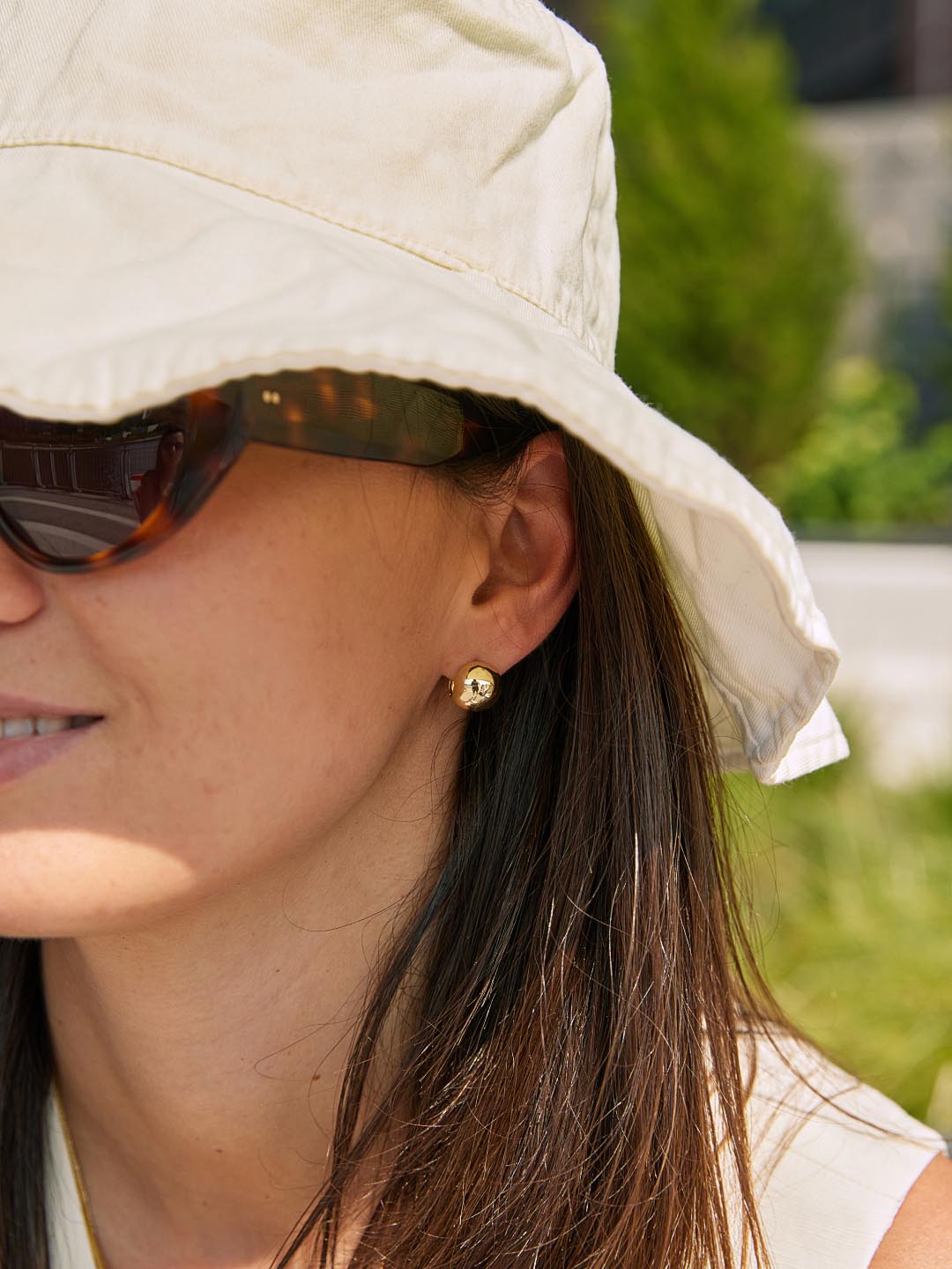Abby Gold Hoop Earrings