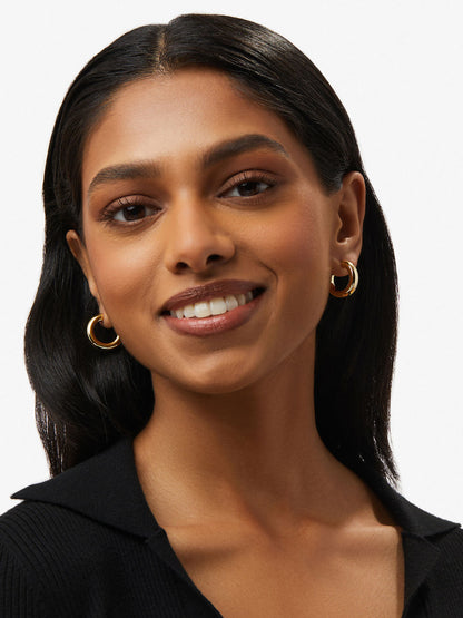 Tia Hoop Earrings