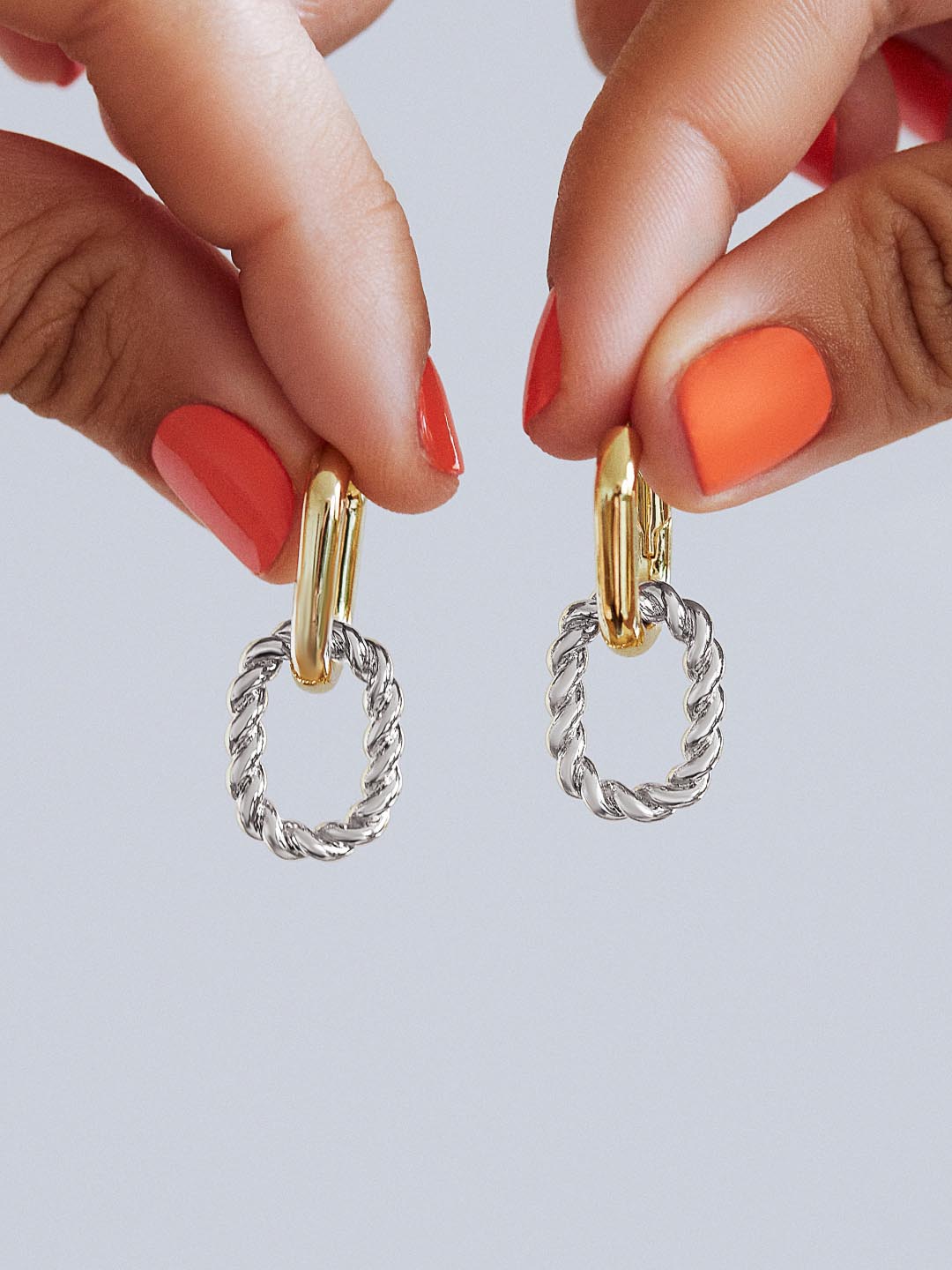 Ash Double Hoop Earrings