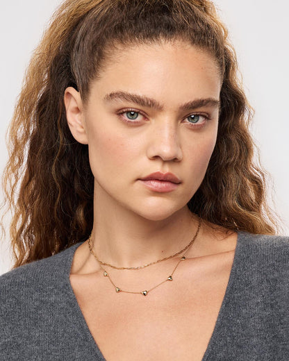 Laura Slim Gold Link Chain Necklace