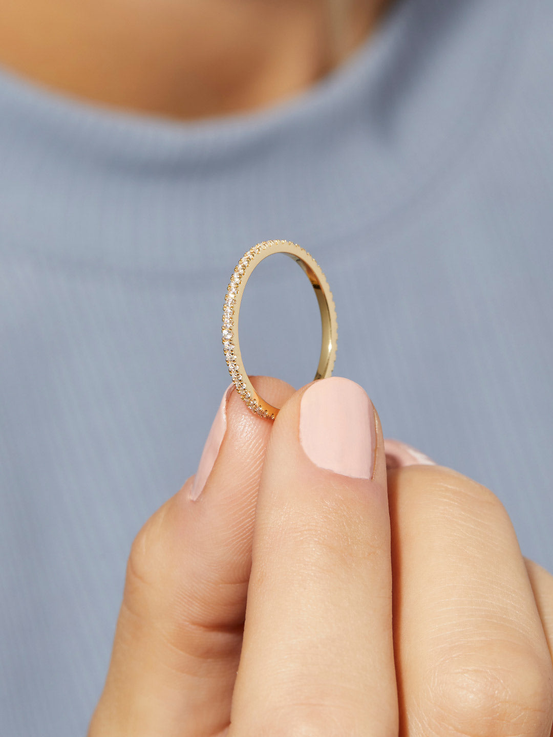Celine Gold Eternity Ring