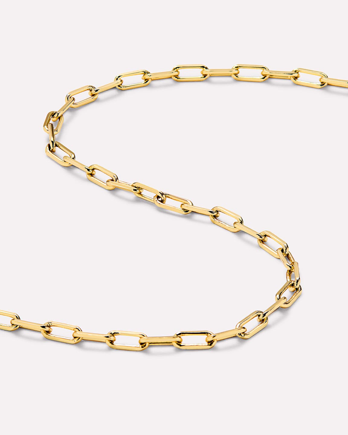 Laura Slim Gold Link Chain Necklace
