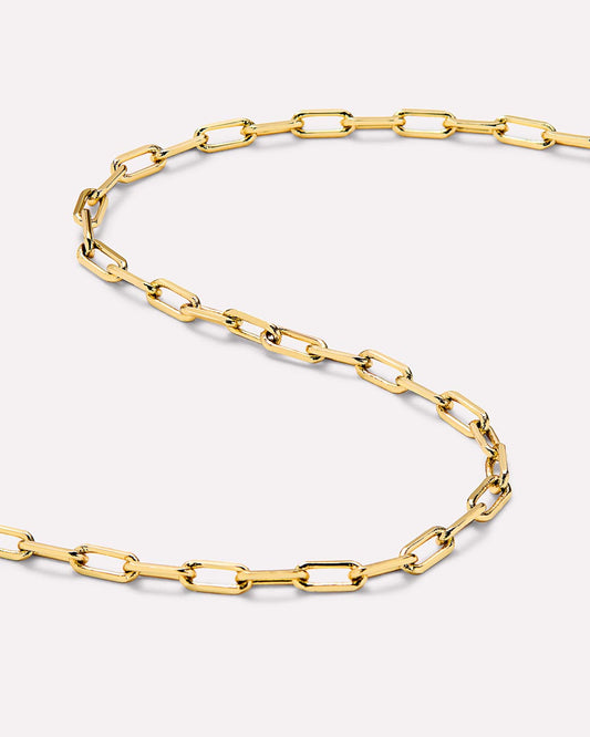Laura Slim Gold Link Chain Necklace