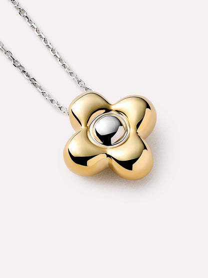 Liora Pendant Flower Necklace