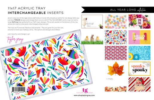 11x17 All Year Long Vol 1. Set of 12 Inserts