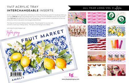 11x17 ALL YEAR LONG VOL 3 insert set of 12