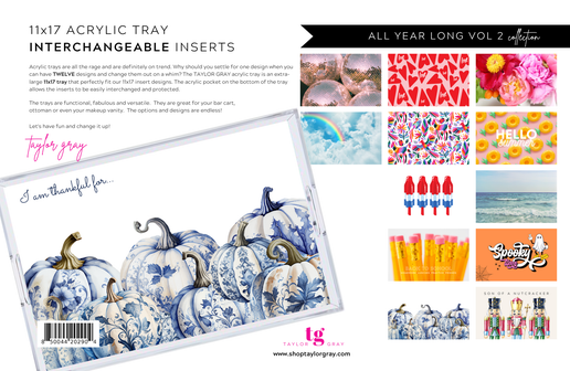 11x17 ALL YEAR LONG VOL 2 insert set of 12