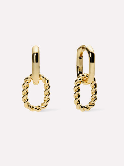 Ash Double Hoop Earrings
