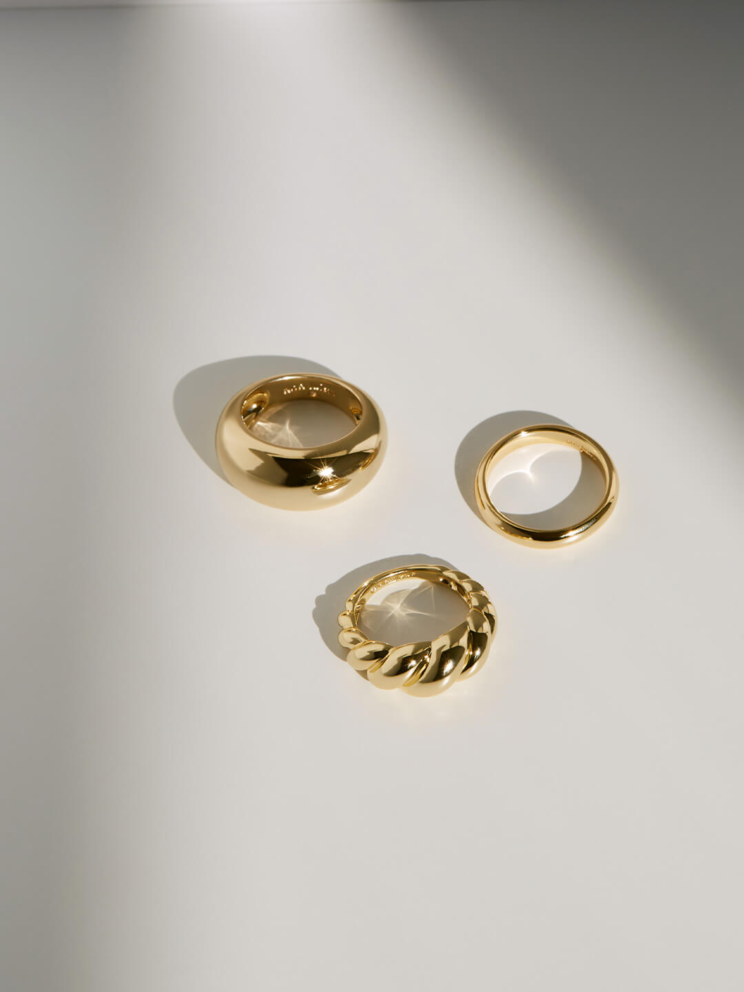Noa Gold Dome Ring