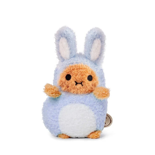 Blue Bunny Ricespud Mini Sitting Plush Toy