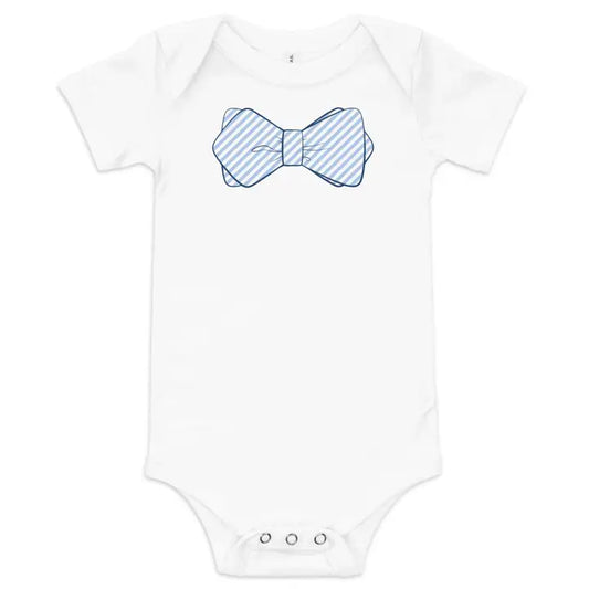 Blue Bowtie Onesie