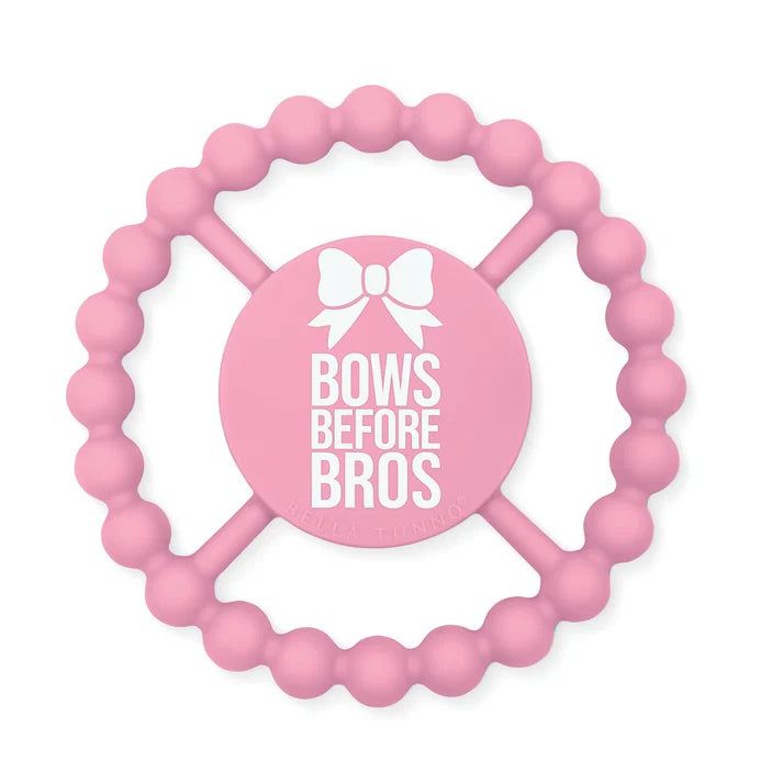 Bows Before Bros Happy Teether