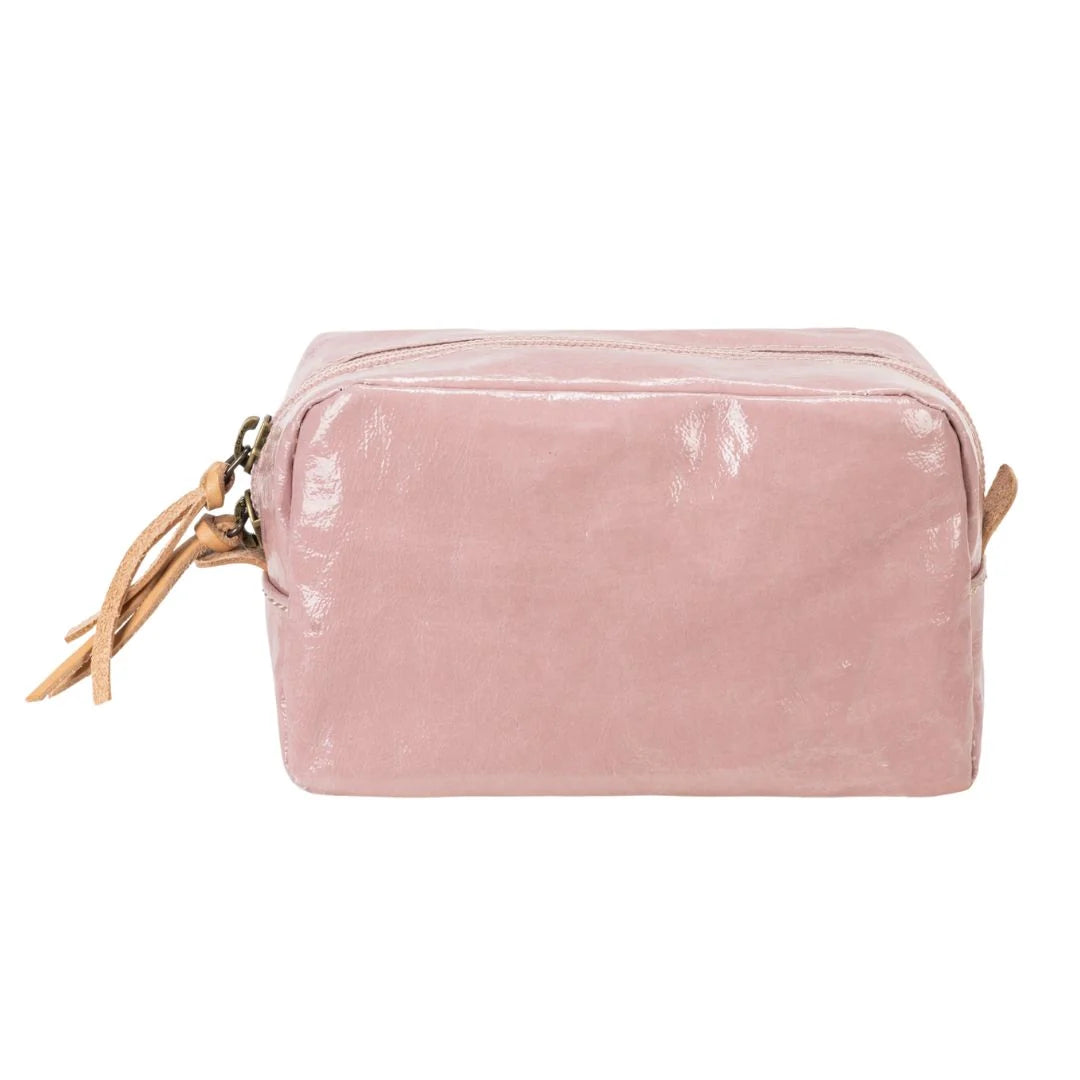 COSMETIC BAG GLOSSY: Glossy Quarzo, Large