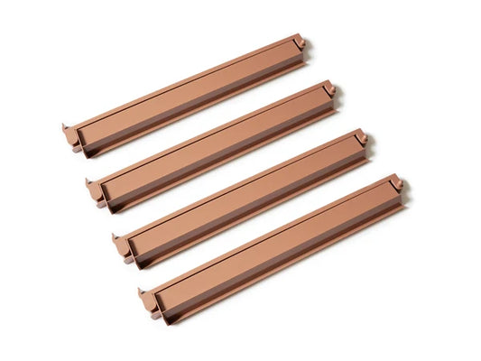 Chestnut Cream Rack & Pusher Set