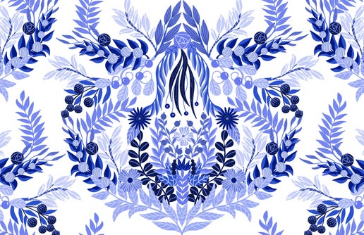 11 x 17 Chinoiserie Acrylic Insert Set of 10