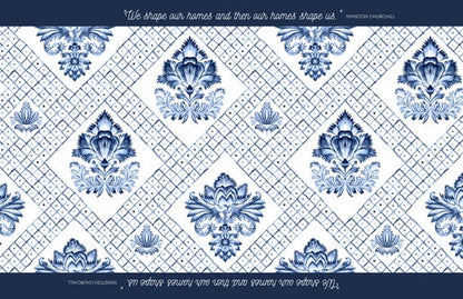 11 x 17 Chinoiserie Acrylic Insert Set of 10