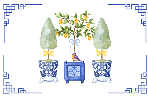 11x17 Chinoiserie Vol. 2, Tray Insert Set of 10
