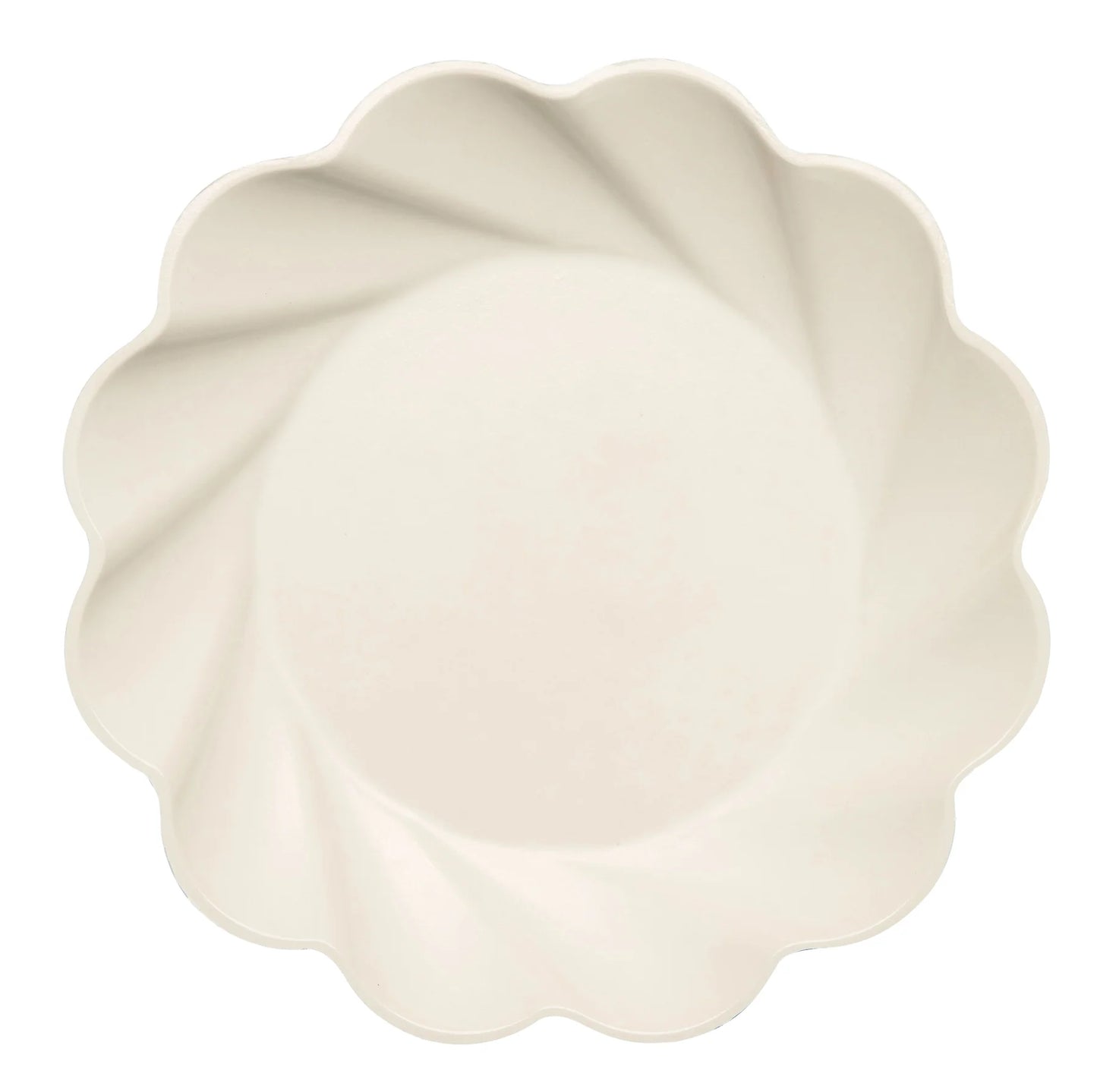Simply Eco Dinner Plate- Cream/8pkg