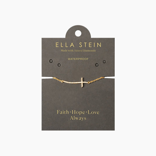 Waterproof Gold Criss Cross Chain Bracelet