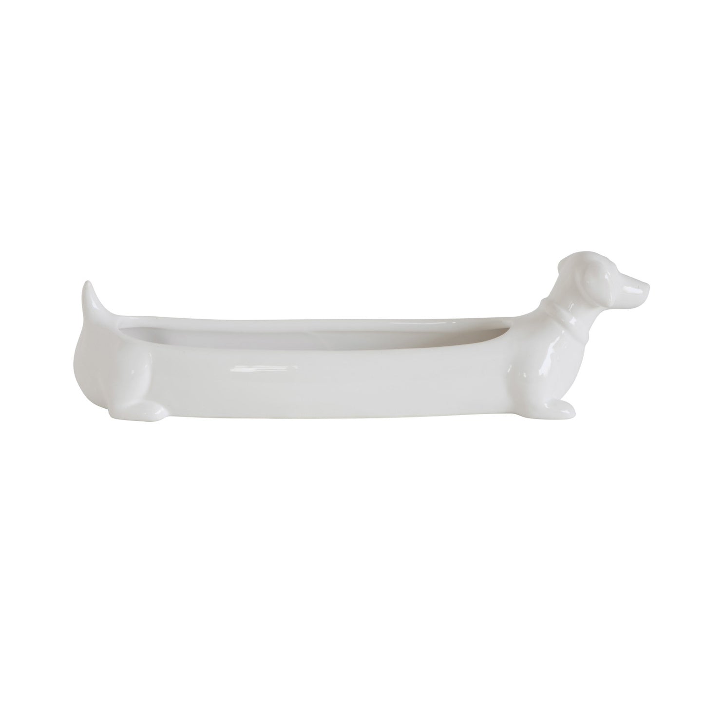 Ceramic Dascshund Cracker Dish