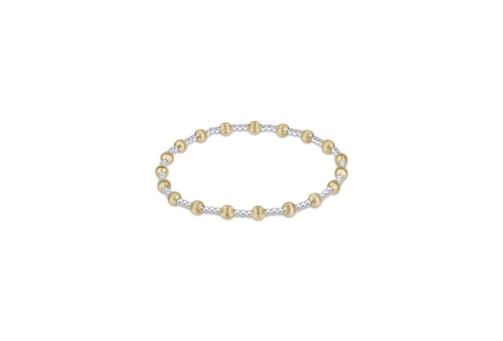Dignity Sincerity Mixed Metal 4mm Bracelet