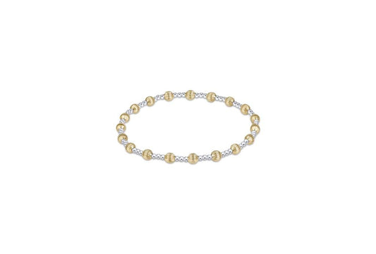 Dignity Sincerity Mixed Metal 4mm Bracelet