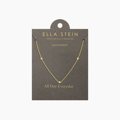 Waterproof Gold Dot to Dot Chain Necklace