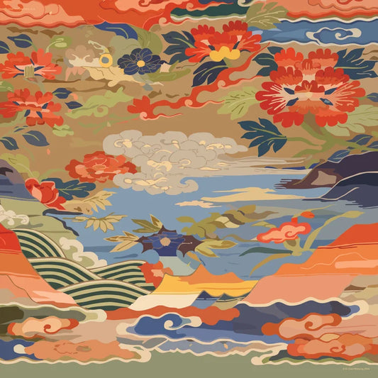 Drifting Fields Mat