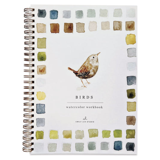 Emily Lex Watercolor Workbook- Birds