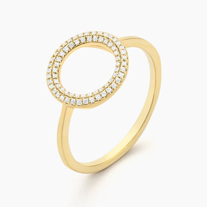 Waterproof Gold You Are My Everything Statement Ring