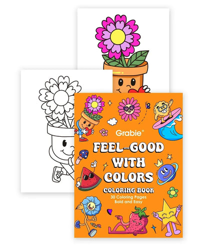 Feel-Good with Colors Coloring Book