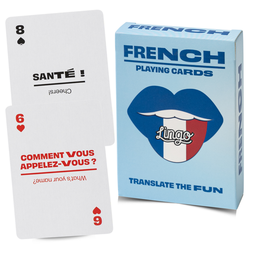 French Travel Playing Cards