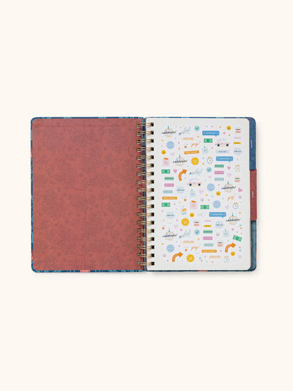 Garden Renaissance Undated Tri Tab Planner