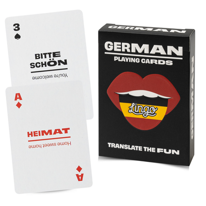 German Travel Playing Cards